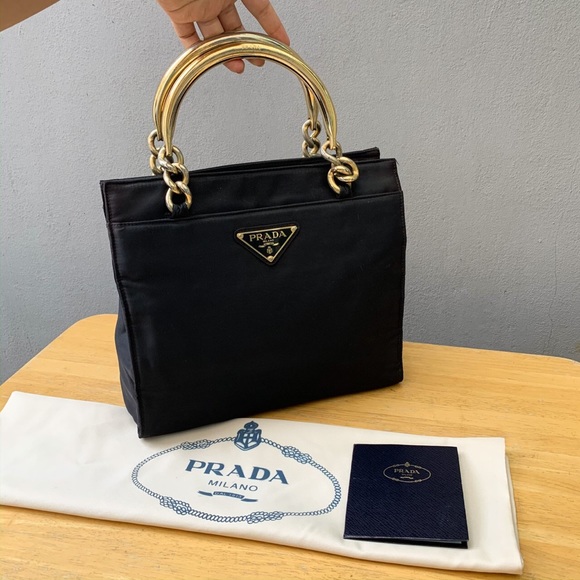 vintage prada nylon bag